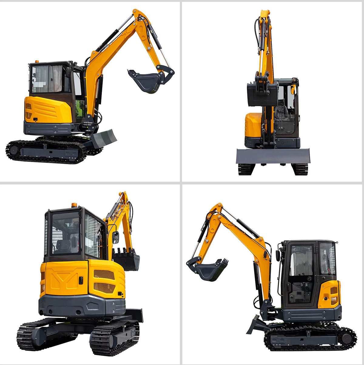 3500kg Mini Excavator Crawler Excavator 