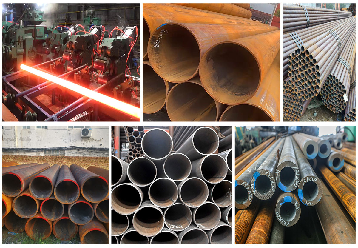 Tubo de acero soldado de acero al carbono Q235A Q345