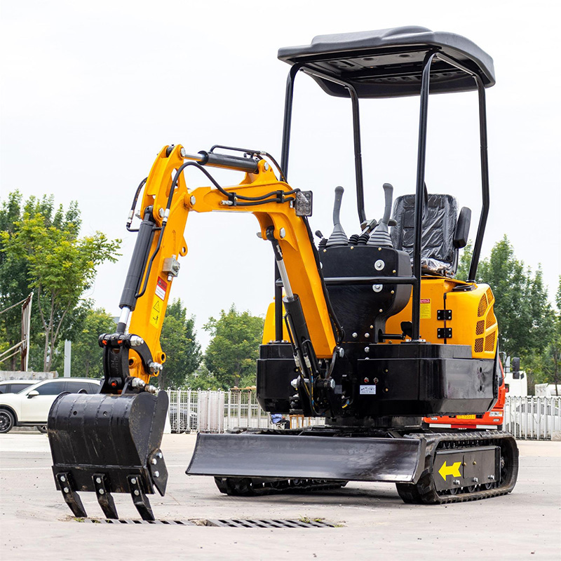 Descrição da Mini Escavadora de 1300kg