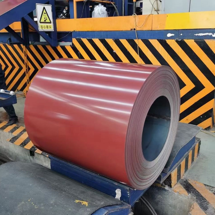 Color coated aluminum coil