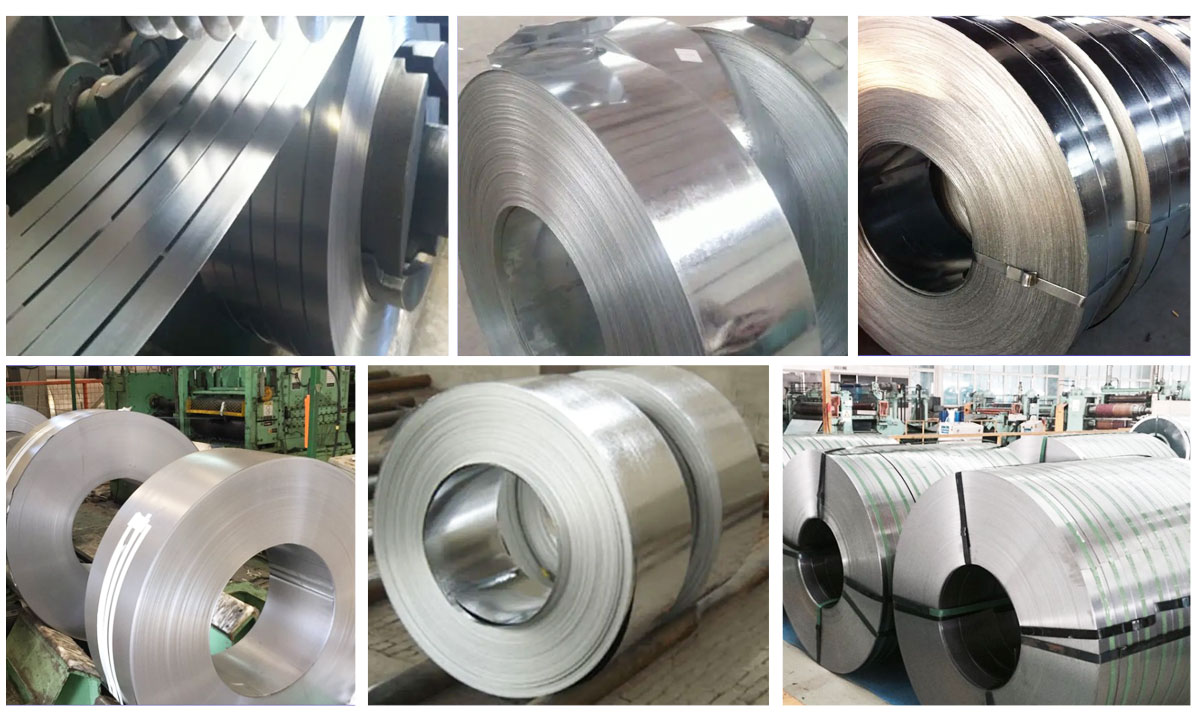Galvanized steel strip