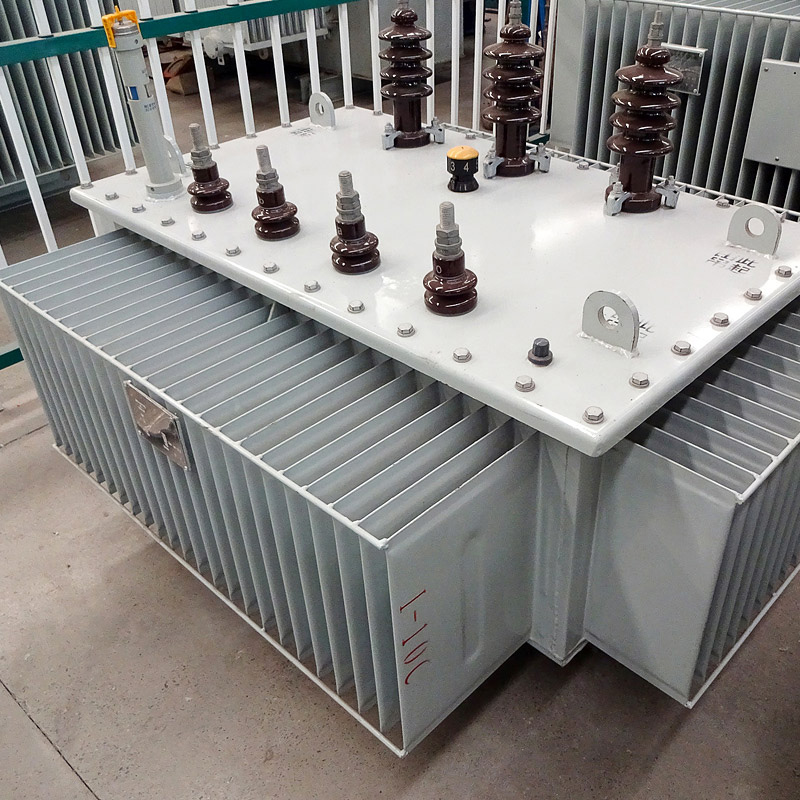 Distribución de energía sumergida en aceite de aleación amorfa de 400 kVA