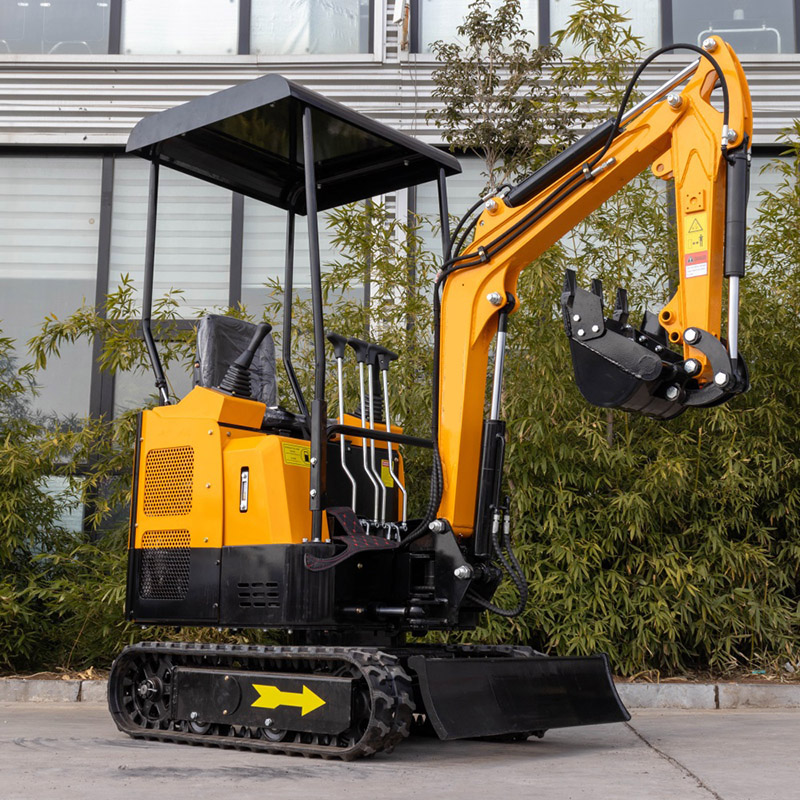 Miniexcavadora de orugas de 1,5 toneladas