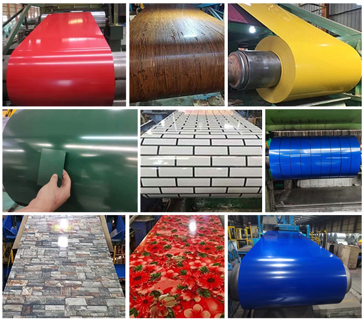 DX54D+Z PPGI PPGL Prepainted Galvanized Steel Coil