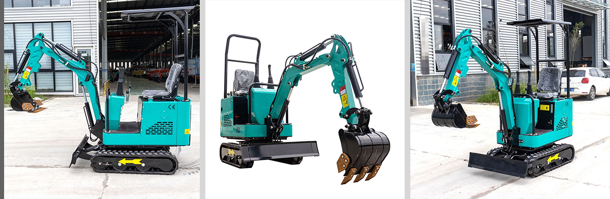 Instrução da miniescavadora 1000KG PC10 Mini