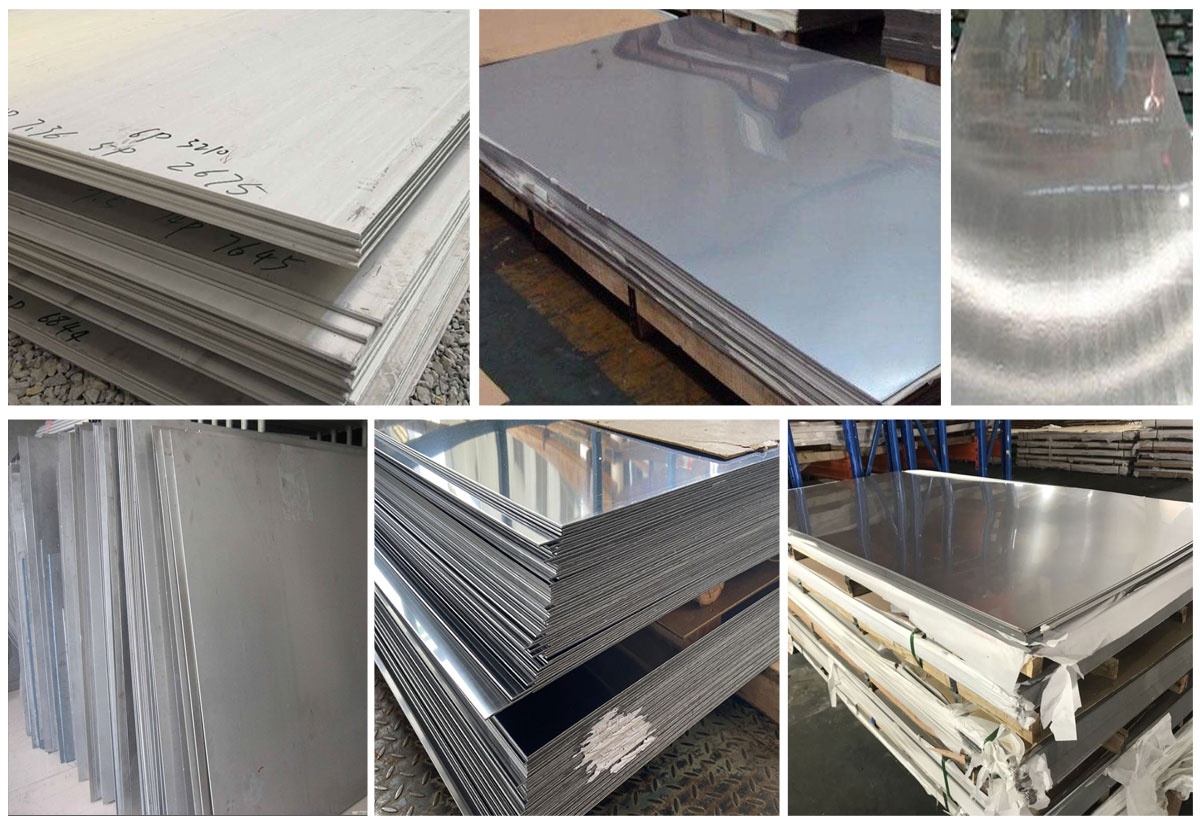 صفائح الفولاذ المقاوم للصدأ 304 316