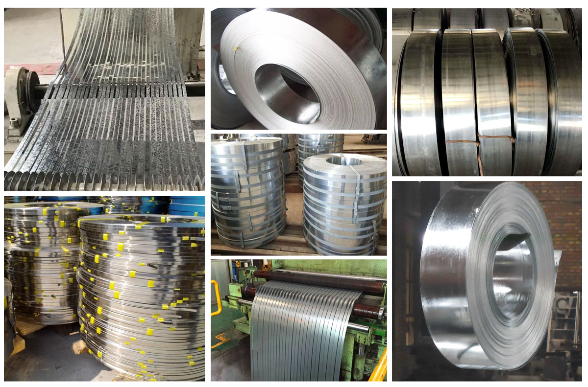 Galvanized steel strip