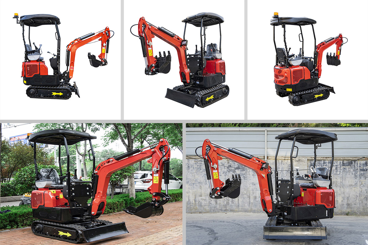 Manual de Instruções da Mini Escavadora de 1200kg