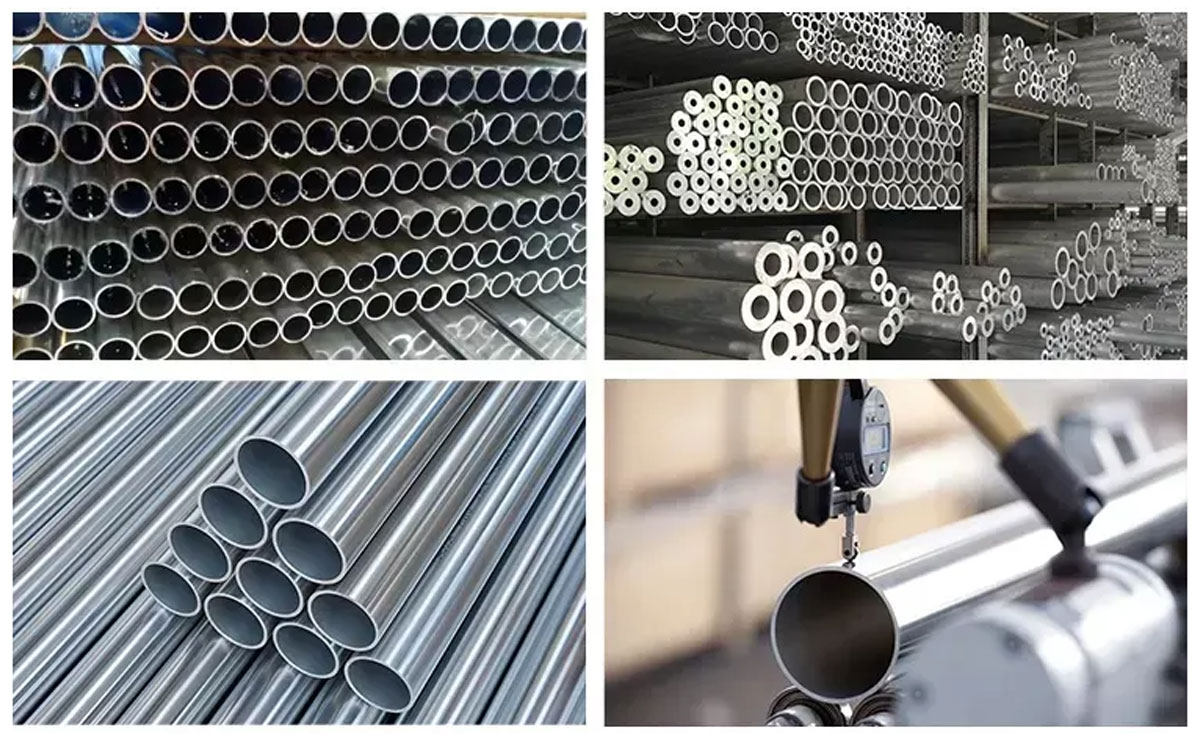 Tubo de aluminio, tubo cuadrado de aluminio, tubería de acero Tubo de aluminio, tubo cuadrado de aluminio, tubería de acero