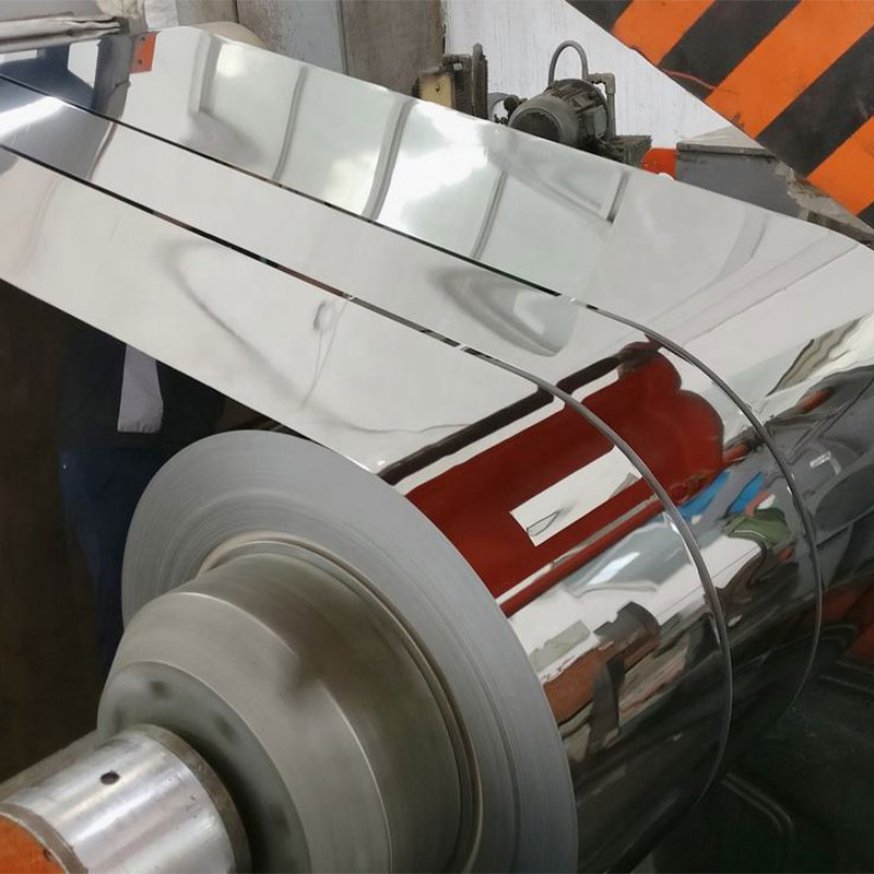 Bobine de aço inoxidável e tira de aço