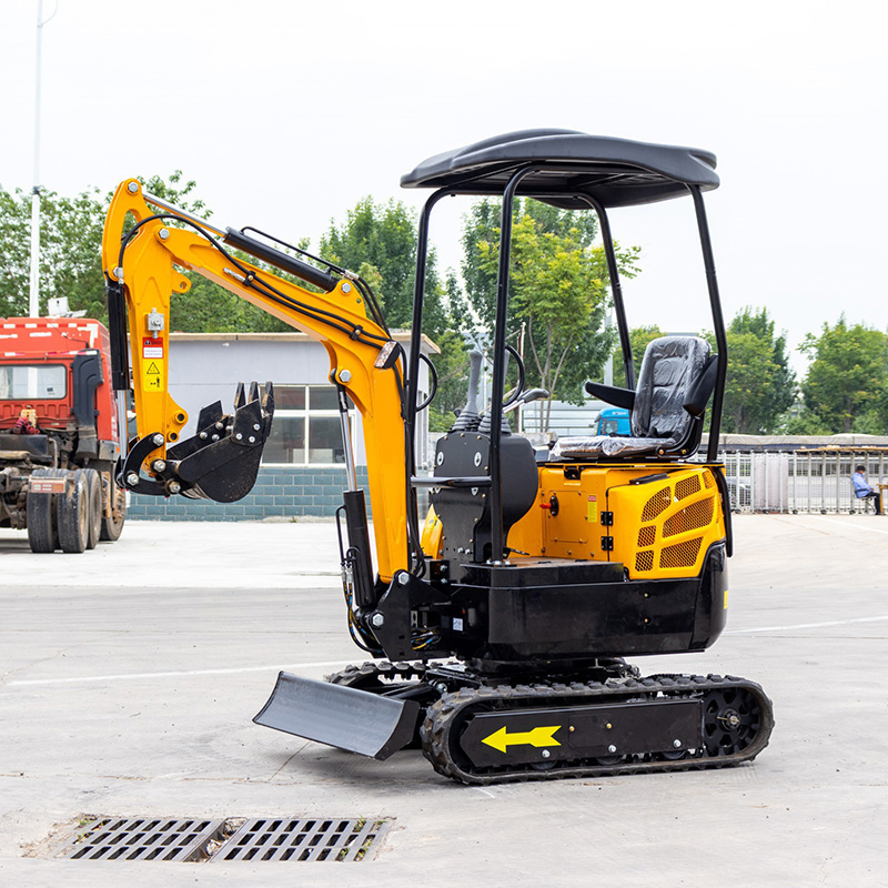 Descrição da Mini Escavadora de 1300kg