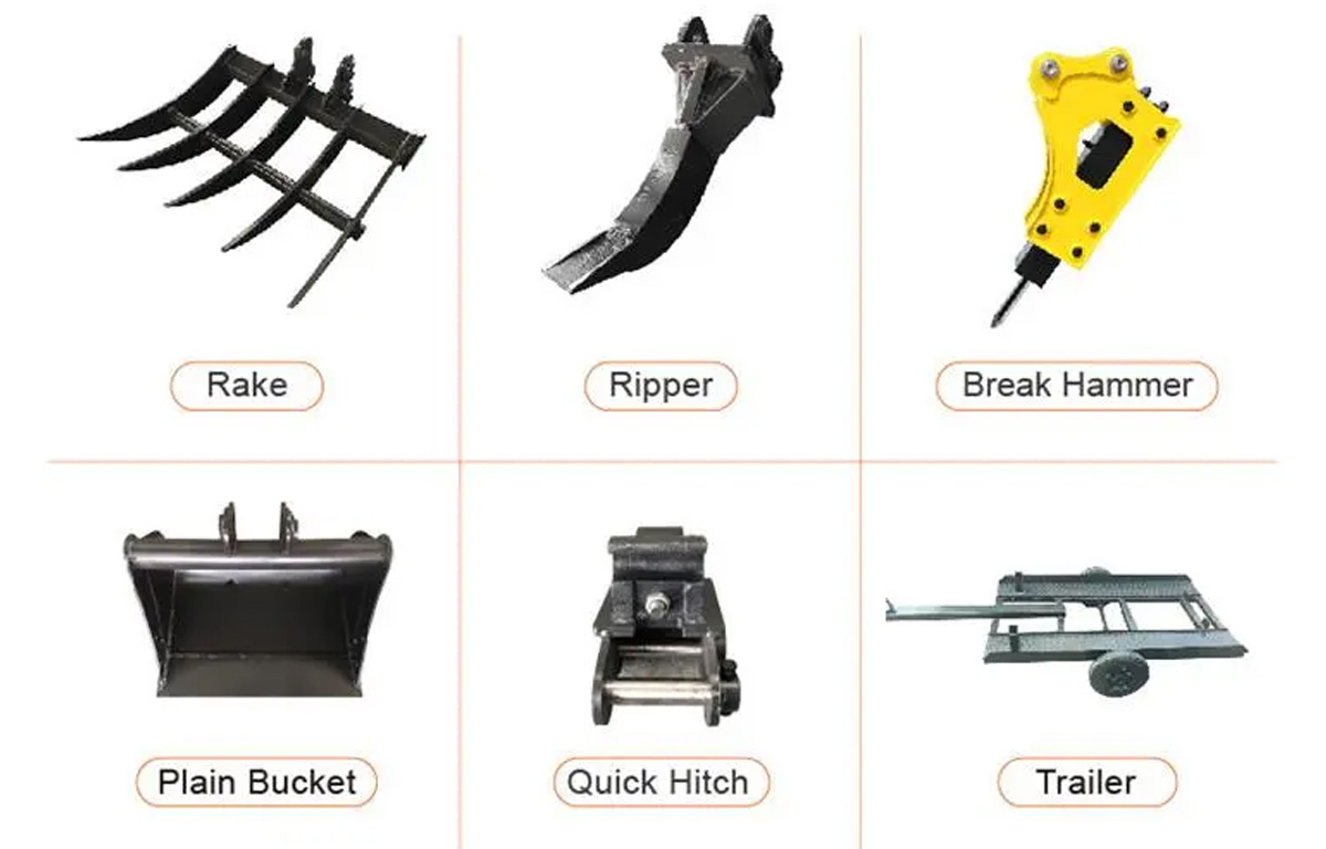 0.8ton Mini Excavator 800kg 