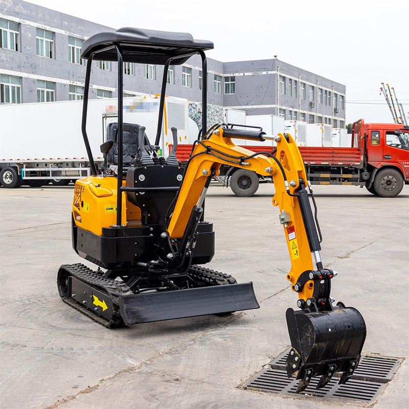 Descrição da Mini Escavadora de 1300kg