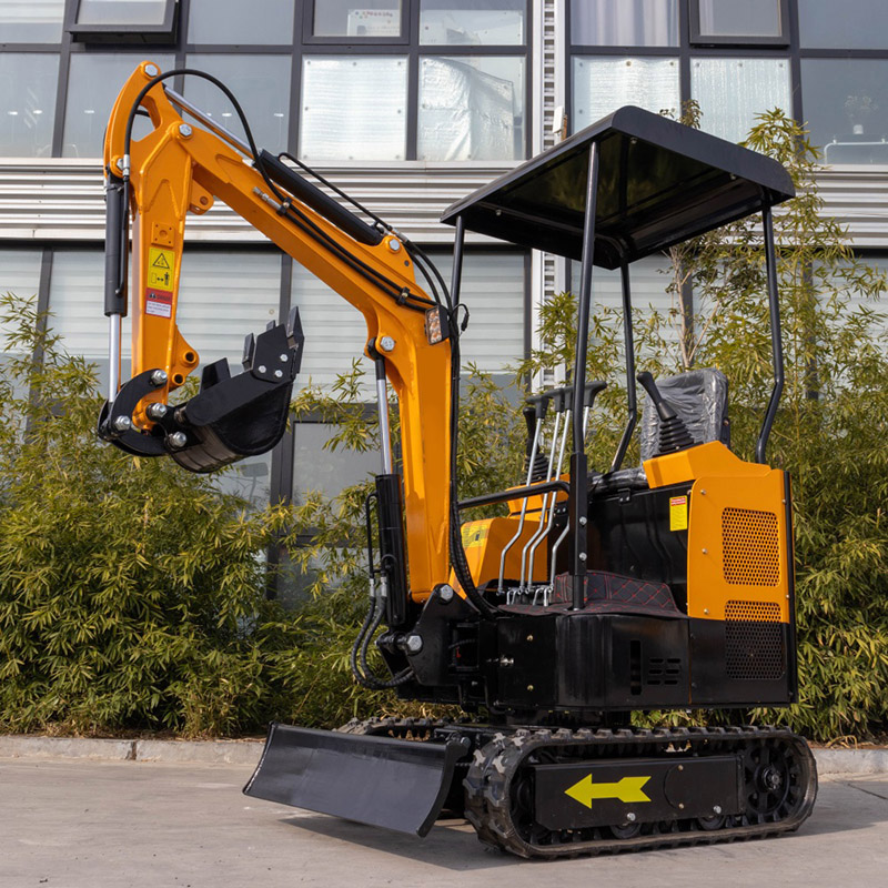 Miniexcavadora de orugas de 1,5 toneladas