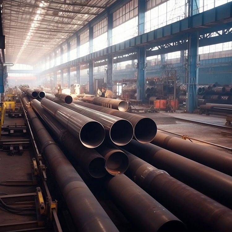 Tubo de acero soldado de acero al carbono Q235A Q345