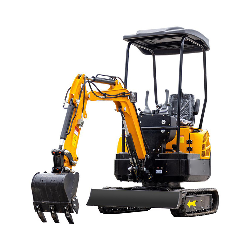 Descrição da Mini Escavadora de 1300kg