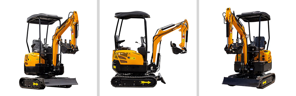 Мини-экскаваторы 1,3 тонны