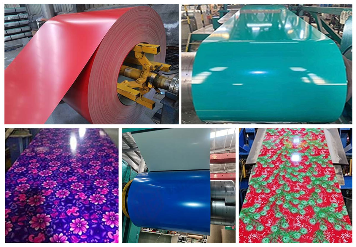 Рулоны оцинкованной стали с цветным покрытием PPGI/PPGL