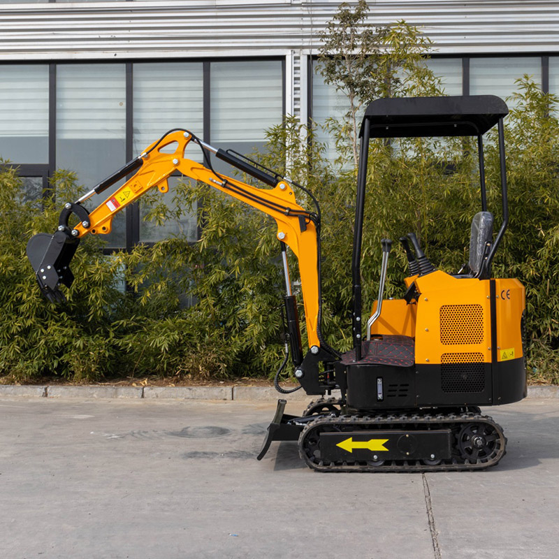 Miniexcavadora de orugas de 1,5 toneladas