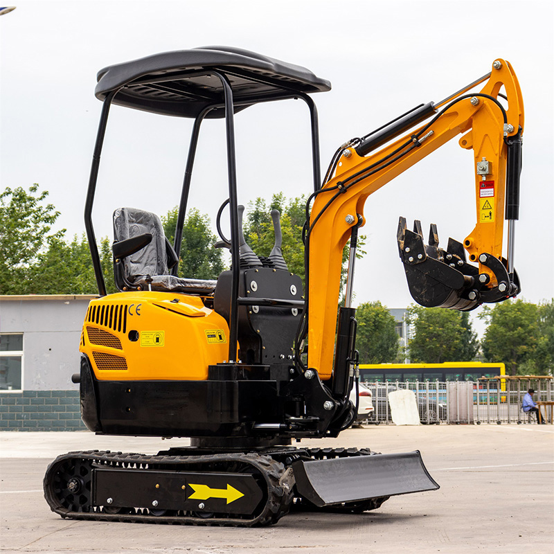 Descrição da Mini Escavadora de 1300kg