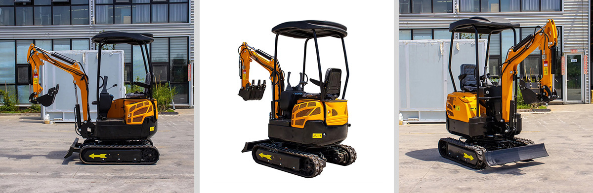 Мини-экскаваторы 1,3 тонны