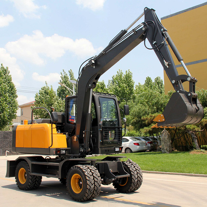 8000KG Wheel Excavator