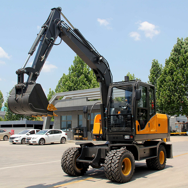 8000KG Wheel Excavator