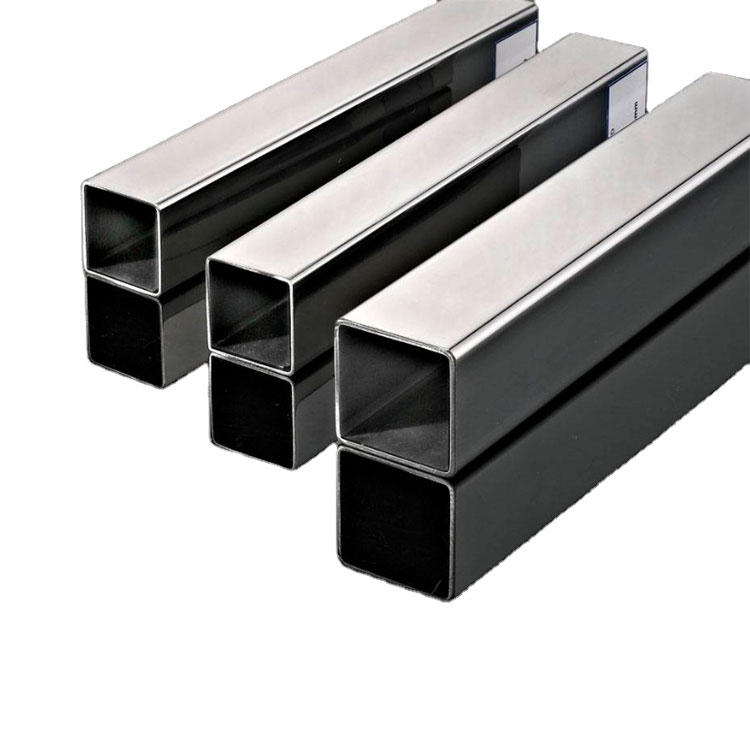 Tubo cuadrado de acero inoxidable 316 317