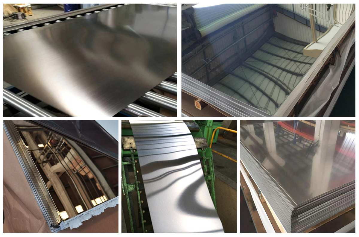 Chapa de acero inoxidable 304L 321