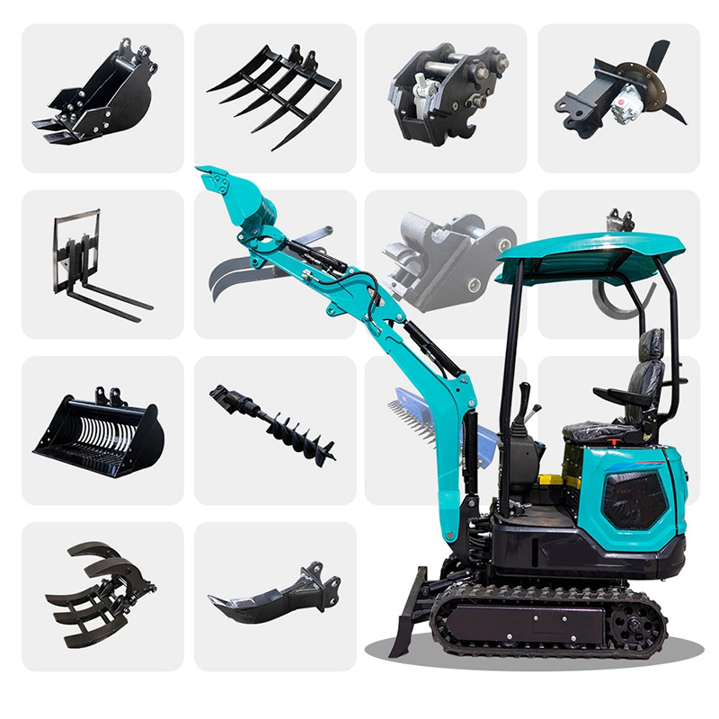 تعليمات الحفارة الصغيرة سعة 1.2 طن