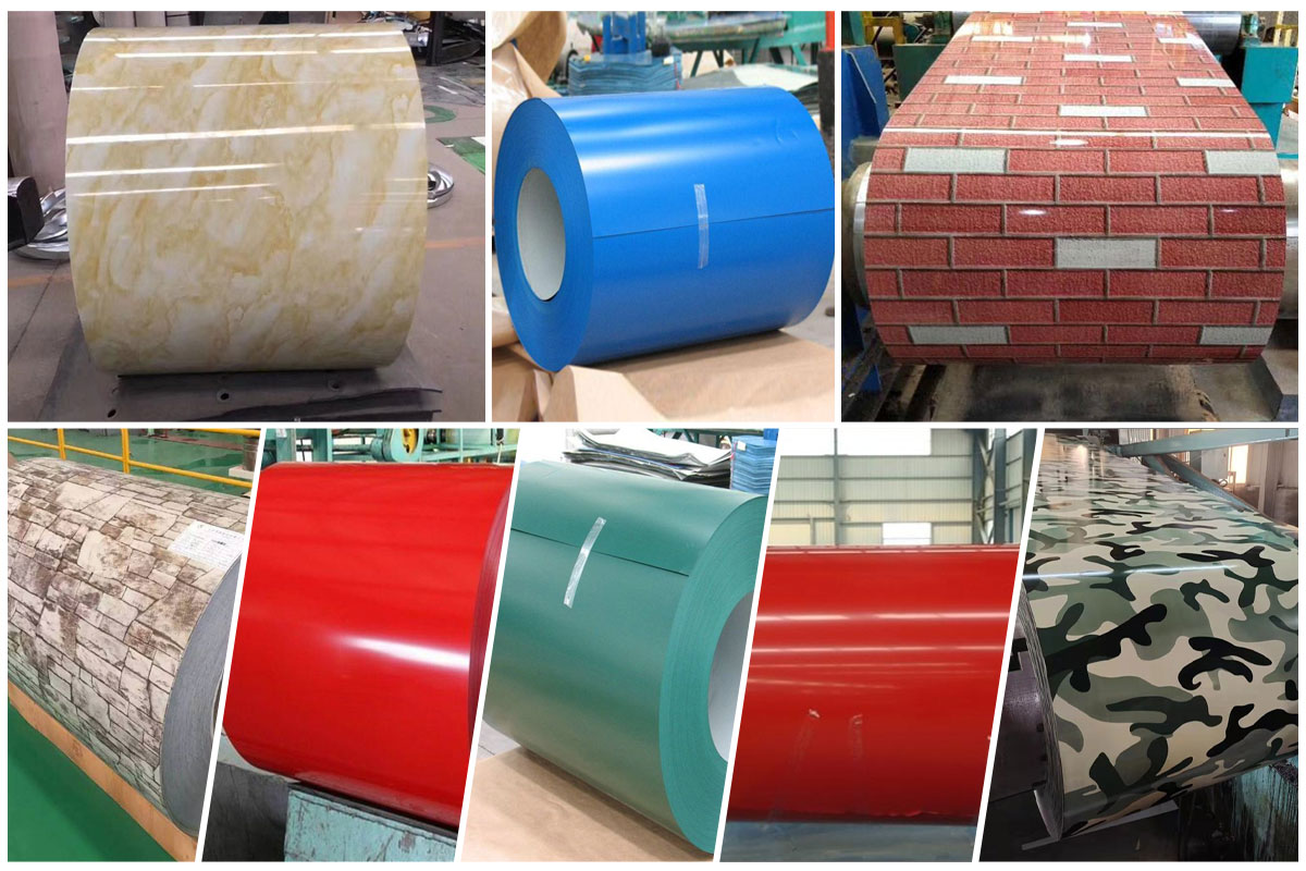 Рулоны оцинкованной стали с цветным покрытием PPGI/PPGL