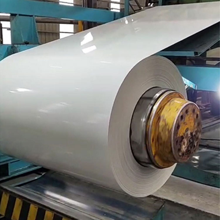 Color coated aluminum coil