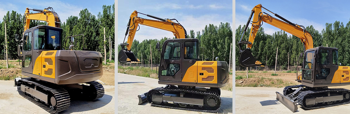 حفارة زاحفة صغيرة 7.5 طن