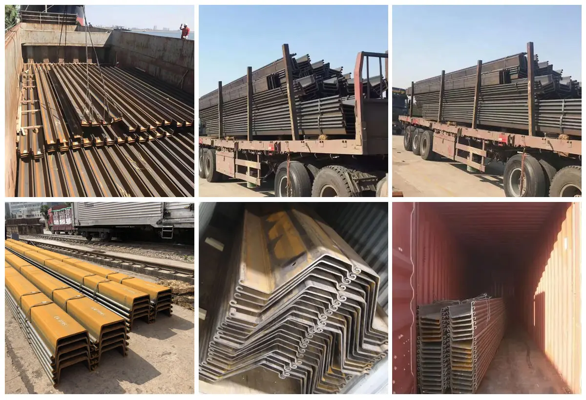 Larsen steel sheet piles