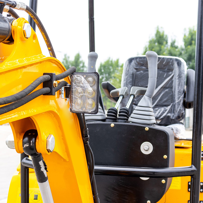 Descrição da Mini Escavadora de 1300kg