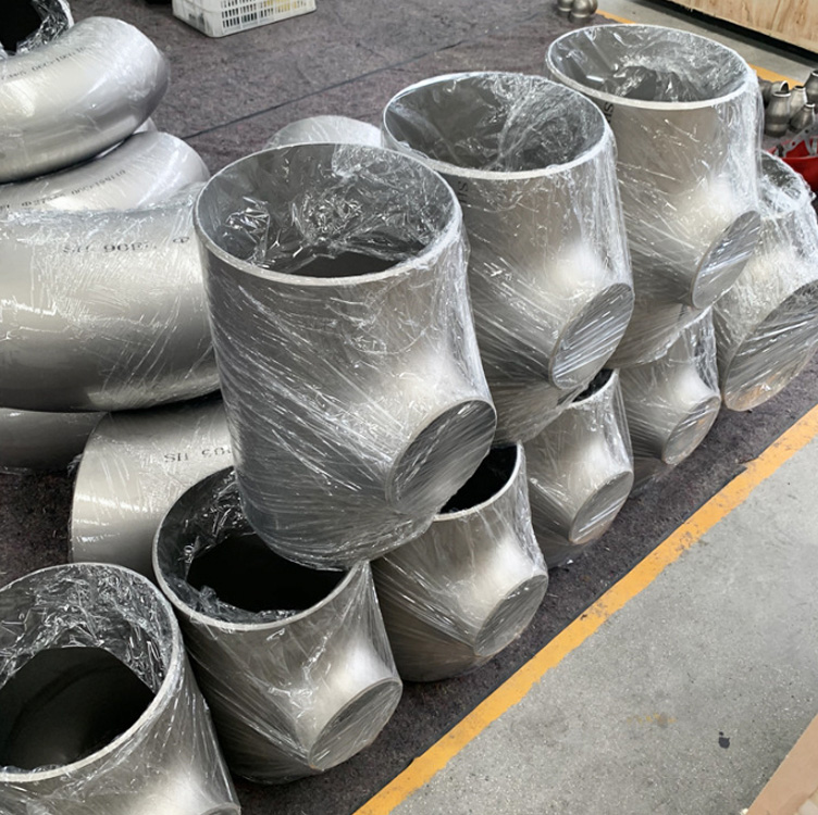 304 304L Tee de redução Tee de diâmetro igual