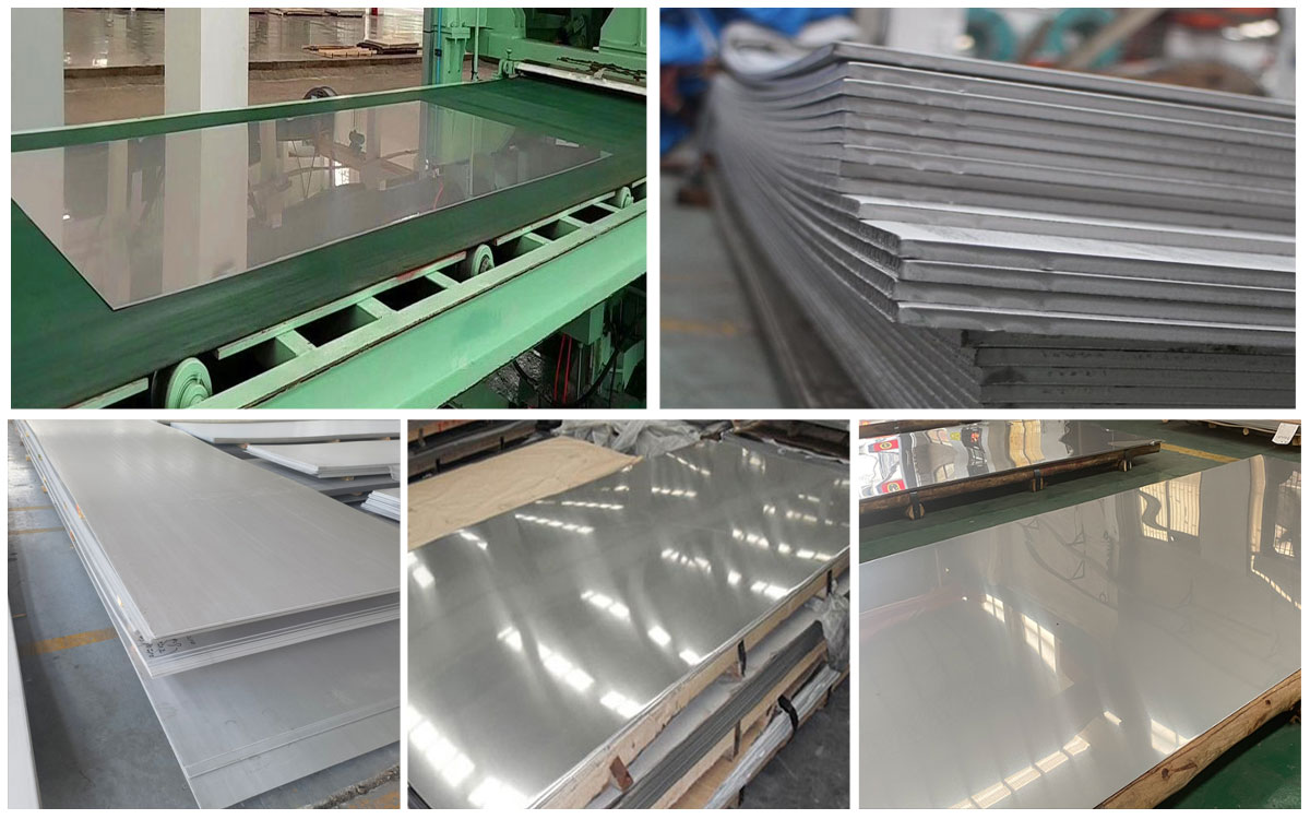 صفائح الفولاذ المقاوم للصدأ 304 316