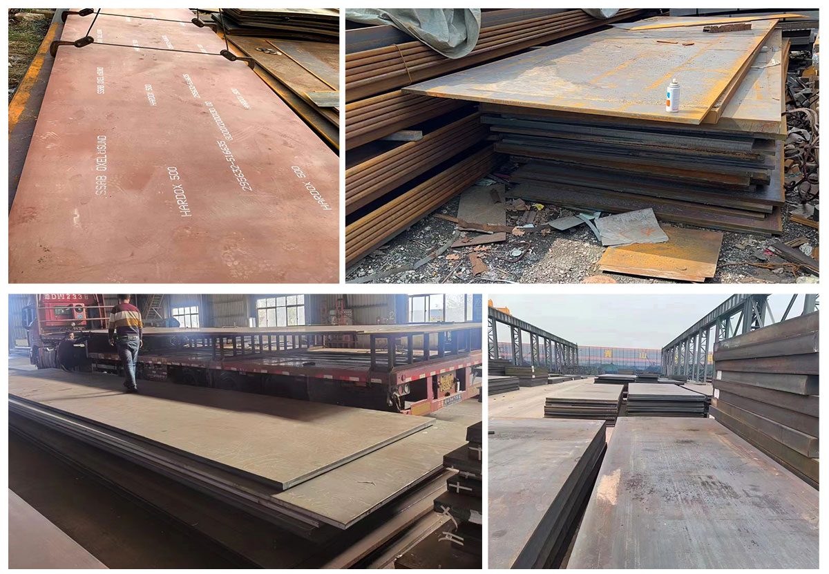 Wear-resistant steel plate steel sheet