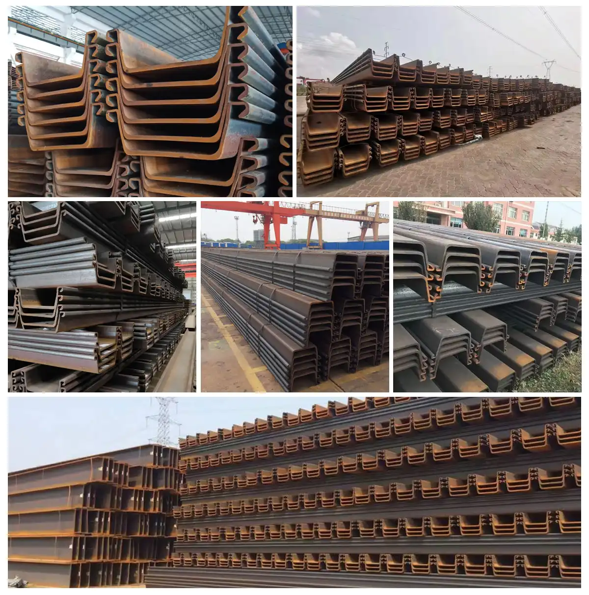 Larsen steel sheet piles